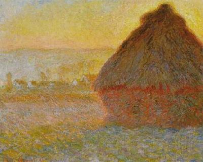 Claude Monet Graystack Spain oil painting art